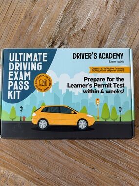 Ultimate Driving Exam Pass Kit - Yellow